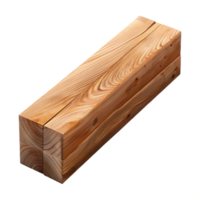 glorious surreal Wooden beam, reclaimed wood, NO BACKGROUND with Transparent Background. expertly shot png
