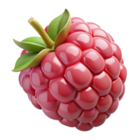 rare traditional Raspberry fruit NO BACKGROUND with Transparent Background. luxury png