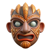 exceptional gothic A stylized tribal mask, with intricate patterns. NO BACKGROUND with Transparent Background. studio quality png
