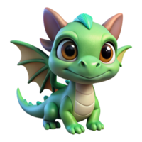 sumptuous playful artistic Cute baby dragon, large eyes, tiny scales, NO BACKGROUND with Transparent Background. studio quality png