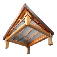 mysterious spectacular Ceiling rafter detail, NO BACKGROUND with Transparent Background. high quality png
