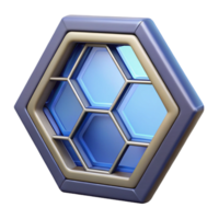 quintessential nordic Spaceship window with hexagonal panes. NO BACKGROUND with Transparent Background. ultra HD png