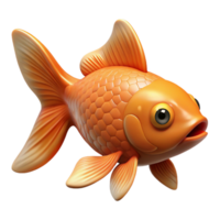procurados tropical uma solteiro peixinho natação, não fundo com transparente fundo. fresco png
