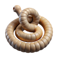 sumptuous acclaimed Rattlesnake tail, coiled NO BACKGROUND with Transparent Background. png