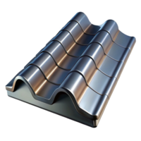ethereal pristine Metal roofing shingle detail, NO BACKGROUND with Transparent Background. elite png