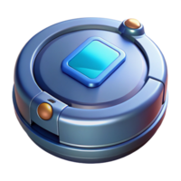 immaculate tropical Robot vacuum cleaner, automated cleaning NO BACKGROUND with Transparent Background. exclusive png