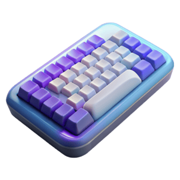 majestätisk rustik ergonomisk tangentbord, bekväm skriver erfarenhet Nej bakgrund med transparent bakgrund. 4k png