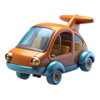 exquisite abstract Flying car with retractable wings, NO BACKGROUND with Transparent Background. elite png