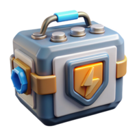 joyful dazzling Portable energy shield generator with active field NO BACKGROUND with Transparent Background. top-tier png