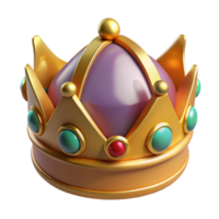 calm alluring Crown, jeweled and ornate, NO BACKGROUND with Transparent Background. elite png