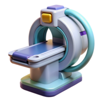spectacular distinctive Advanced medical scanner with digital display NO BACKGROUND with Transparent Background. png