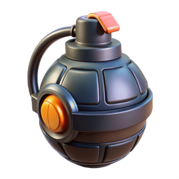 sontuoso firma futuristico bomba a mano, esplosivo dispositivo, digitale Timer. no sfondo con trasparente sfondo. png