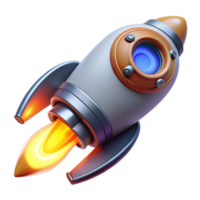 fascinating inspired Spaceship thruster, glowing, powerful, exhaust port. NO BACKGROUND with Transparent Background. png