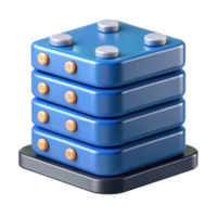 sumptuous notable A data center hard drive array. NO BACKGROUND with Transparent Background. png