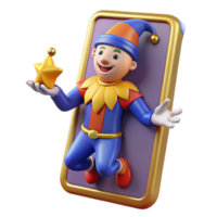 mesmerizing creative A Tarot Card, The Fool, NO BACKGROUND with Transparent Background. flawless png