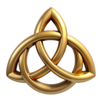 stunning standout Triple Goddess symbol, Celtic, NO BACKGROUND with Transparent Background. png