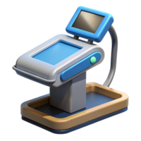 enchanting notable Portable medical scanner with a digital display. NO BACKGROUND with Transparent Background. png