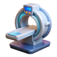 remarkable abstract Advanced medical scanner with digital display NO BACKGROUND with Transparent Background. gallery standard png