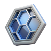fascinating celebrated Spaceship window with hexagonal panes. NO BACKGROUND with Transparent Background. png