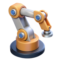 immaculate standout Robot arm, industrial automation NO BACKGROUND with Transparent Background. png