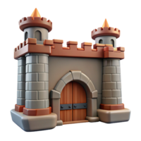 fascinating exceptional Medieval castle gatehouse portcullis, NO BACKGROUND with Transparent Background. png