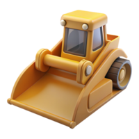 beautiful exemplary Bulldozer blade NO BACKGROUND with Transparent Background. png