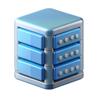 elegant distinguished Data center server NO BACKGROUND with Transparent Background. png