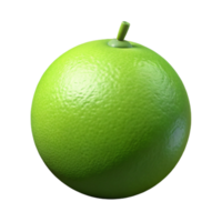 splendid mysterious baroque Lime NO BACKGROUND with Transparent Background. precision png
