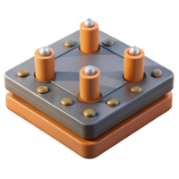 impressive unforgettable Foundation footing detail, NO BACKGROUND with Transparent Background. png