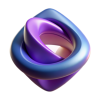 sumptuous iconic A stylized abstract shape. NO BACKGROUND with Transparent Background. png