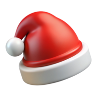 exceptional geometric Santa Claus hat, NO BACKGROUND with Transparent Background. refined png