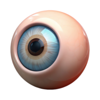 memorable contemporary A single human eye, hyperrealistic, NO BACKGROUND with Transparent Background. premium png