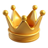 exquisite nostalgic traditional A golden crown. NO BACKGROUND with Transparent Background. masterfully captured png