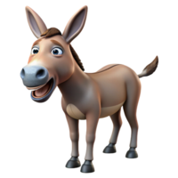 fascinating inspired A braying donkey, NO BACKGROUND with Transparent Background. png