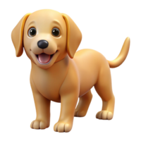 extraordinary nordic A playful golden retriever puppy. NO BACKGROUND with Transparent Background. detailed png