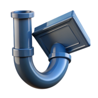 radiant peaceful retro Gutter downspout detail, NO BACKGROUND with Transparent Background. sharp png