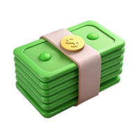 standout victorian A stack of neatly folded dollar bills. NO BACKGROUND with Transparent Background. premium png