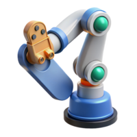 enchanting nostalgic surreal Robot arm holding a circuit board, NO BACKGROUND with Transparent Background. sharp png