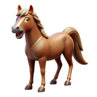 sumptuous surreal A neighing horse stallion, NO BACKGROUND with Transparent Background. handcrafted png