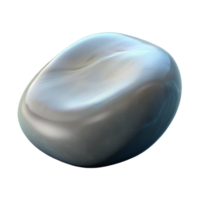 exquisite industrial Smooth river stone NO BACKGROUND with Transparent Background. authentic png