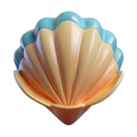 exceptional vintage Seashell fragment NO BACKGROUND with Transparent Background. elite png