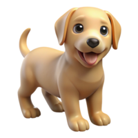 exquisite baroque A playful Labrador retriever puppy, NO BACKGROUND with Transparent Background. elite png