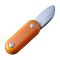 vibrant traditional Utility knife NO BACKGROUND with Transparent Background. authentic png