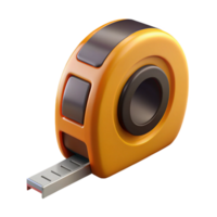 serene calm retro Tape measure NO BACKGROUND with Transparent Background. expertly shot png