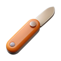 stunning dynamic urban Utility knife NO BACKGROUND with Transparent Background. 8K png