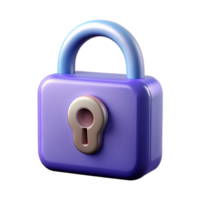 timeless retro Lock NO BACKGROUND with Transparent Background. original png