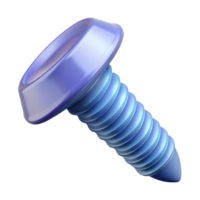 dynamic splendid Screw NO BACKGROUND with Transparent Background. gallery standard png