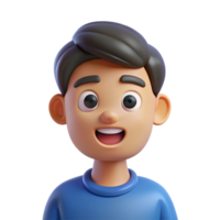 wonderful unforgettable Cartoon character, exaggerated features, NO BACKGROUND with Transparent Background. png