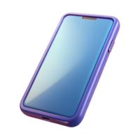 memorable gothic Mobile phone, touchscreen display, NO BACKGROUND with Transparent Background. refined png