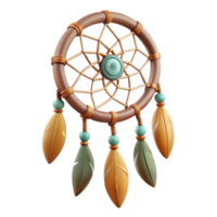 extraordinary nordic A Native American Dreamcatcher, webbed circle with feathers, NO BACKGROUND with Transparent Background. high resolution png
